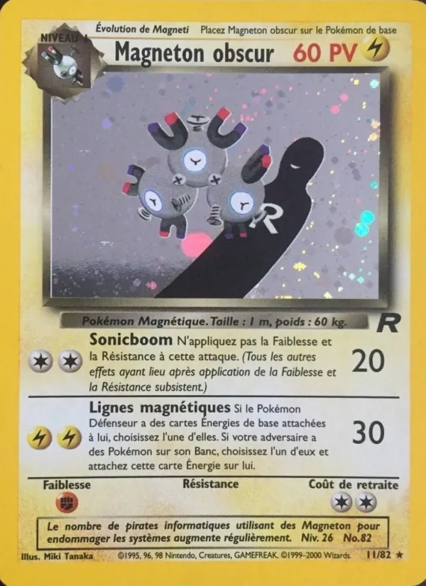 Magneton obscur 11/82