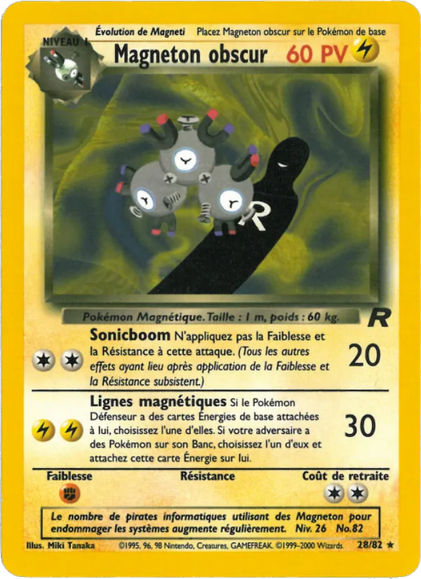 Magneton obscur 28/82