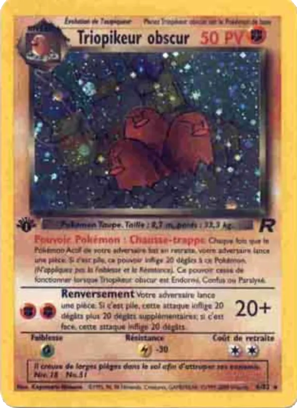 Triopikeur obscur 6/82