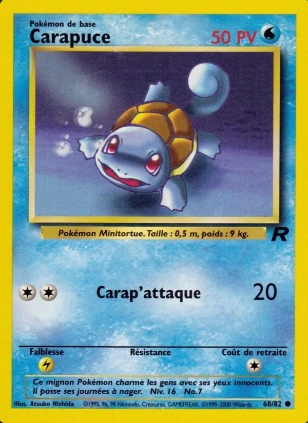 Carapuce 68/82