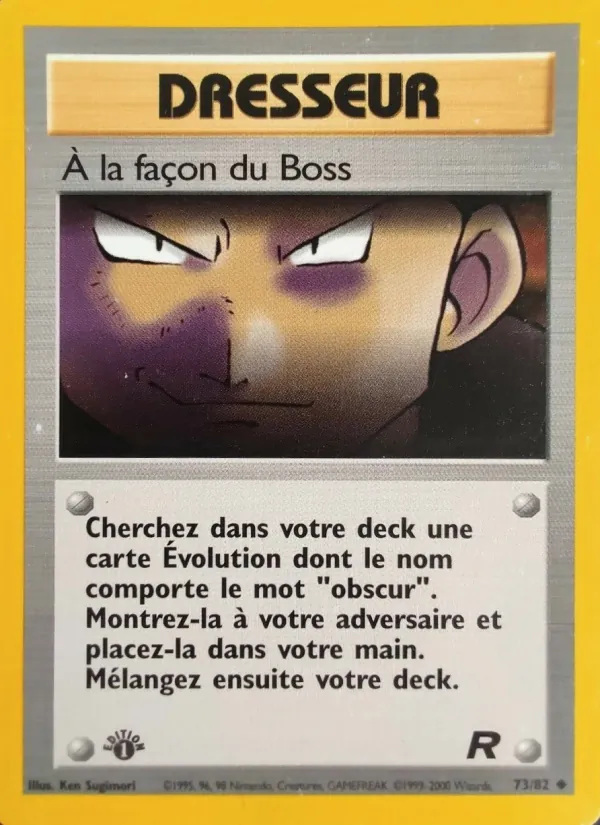 À la façon du Boss 73/82