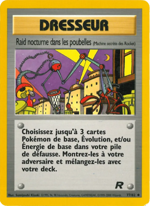 Raid nocturne dans les poubelles 77/82