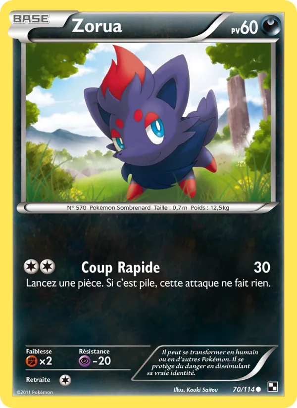 Zorua 70/114