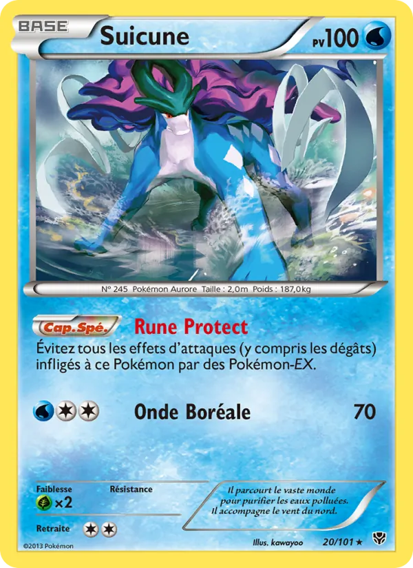 Suicune 20/101