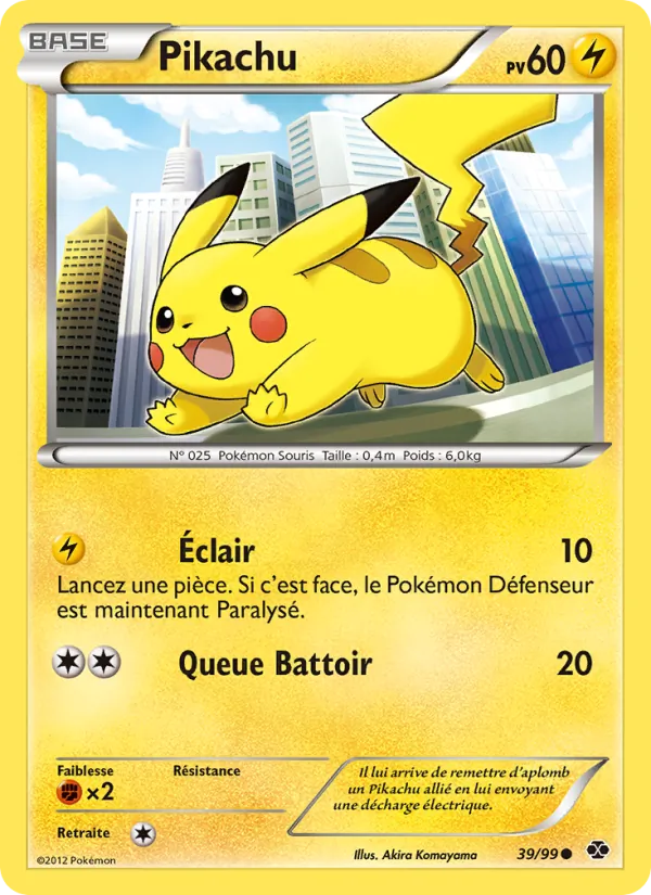 Pikachu 39/99