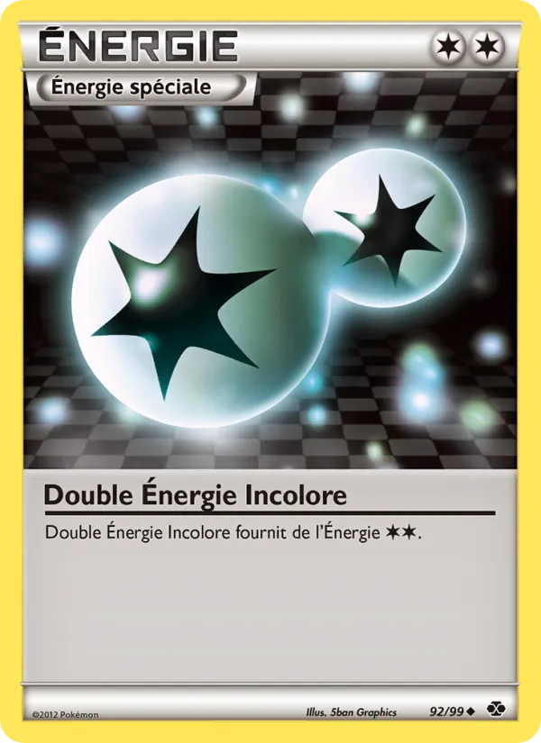 Double Énergie Incolore 92/99