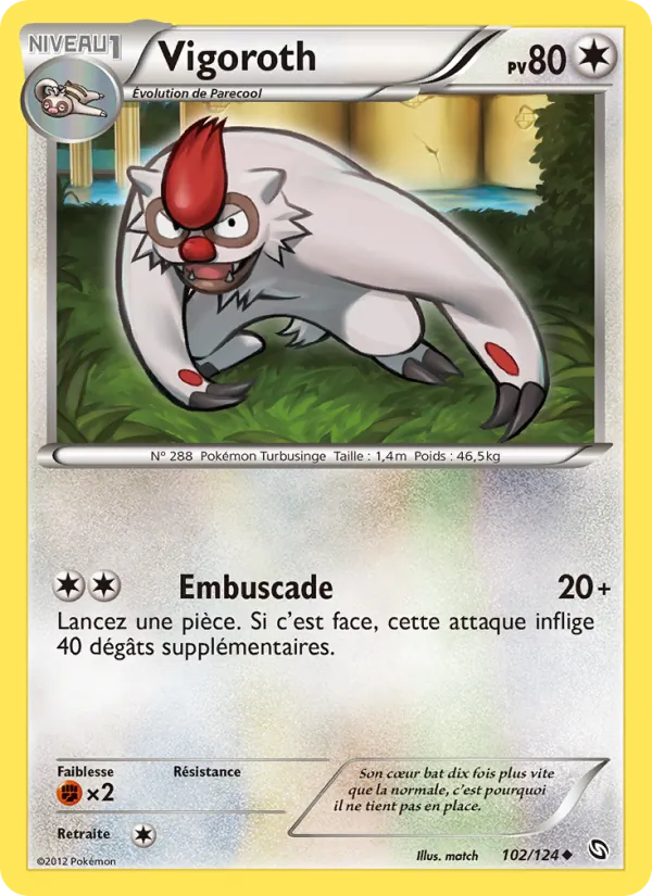 Vigoroth 102/124
