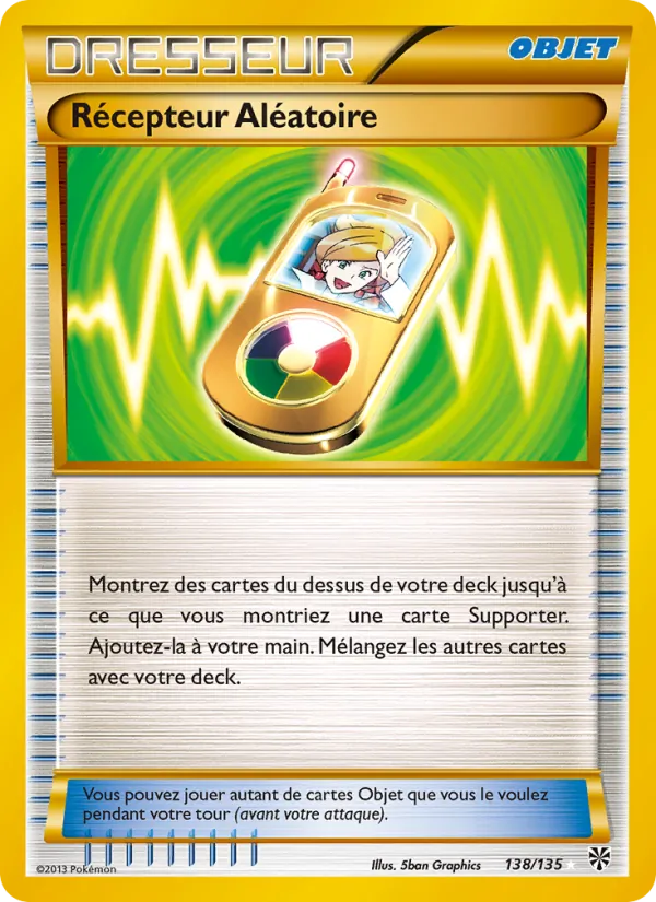 Récepteur Aléatoire 138/135
