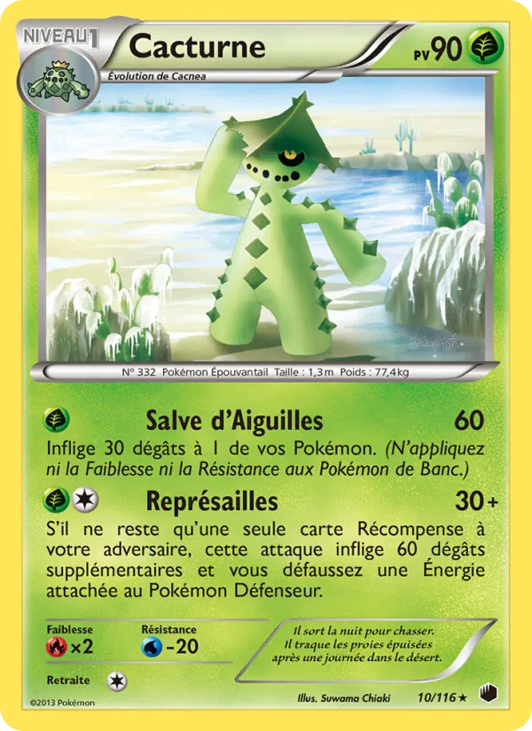 Cacturne 10/116