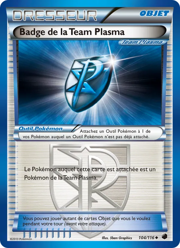 Badge de la Team Plasma 104/116