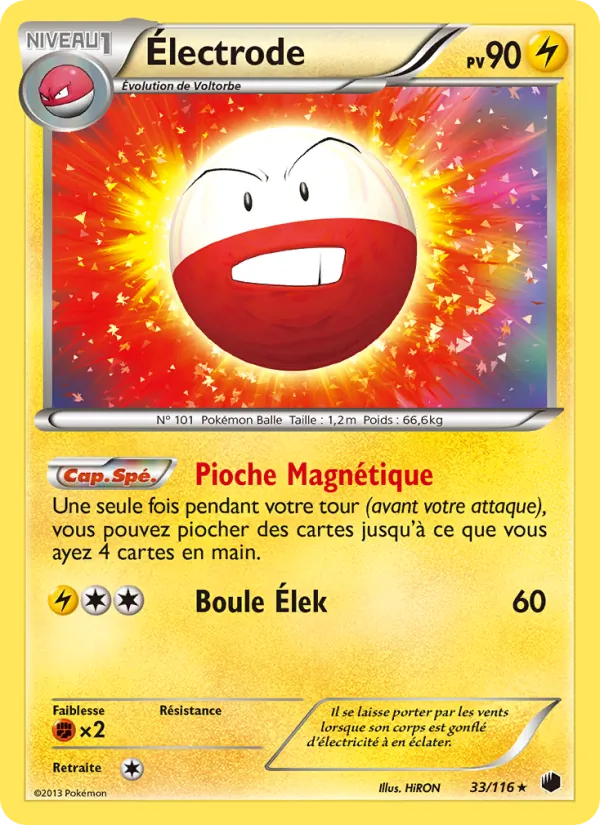 Électrode 33/116