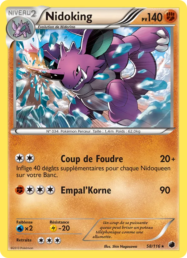 Nidoking 58/116