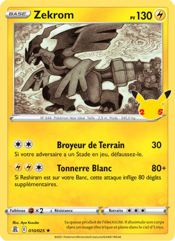 Zekrom 10/25