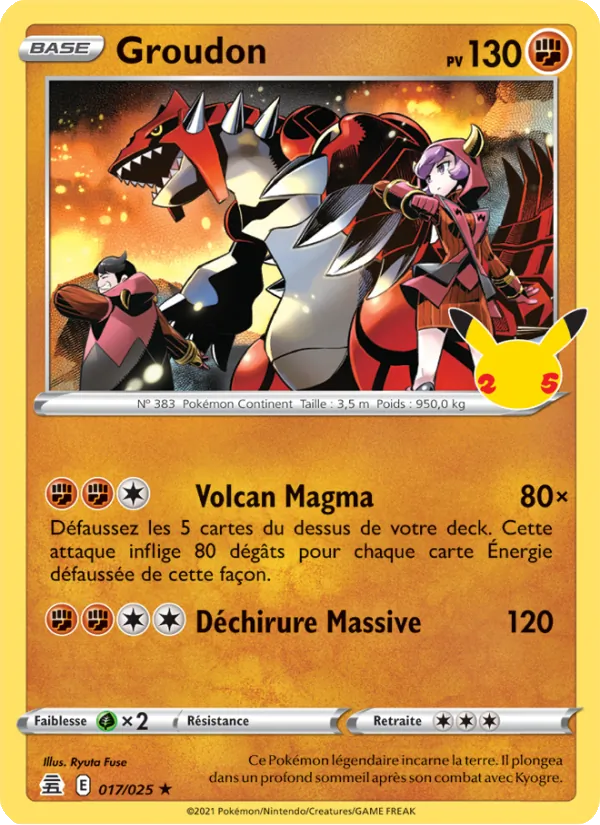 Groudon 17/25