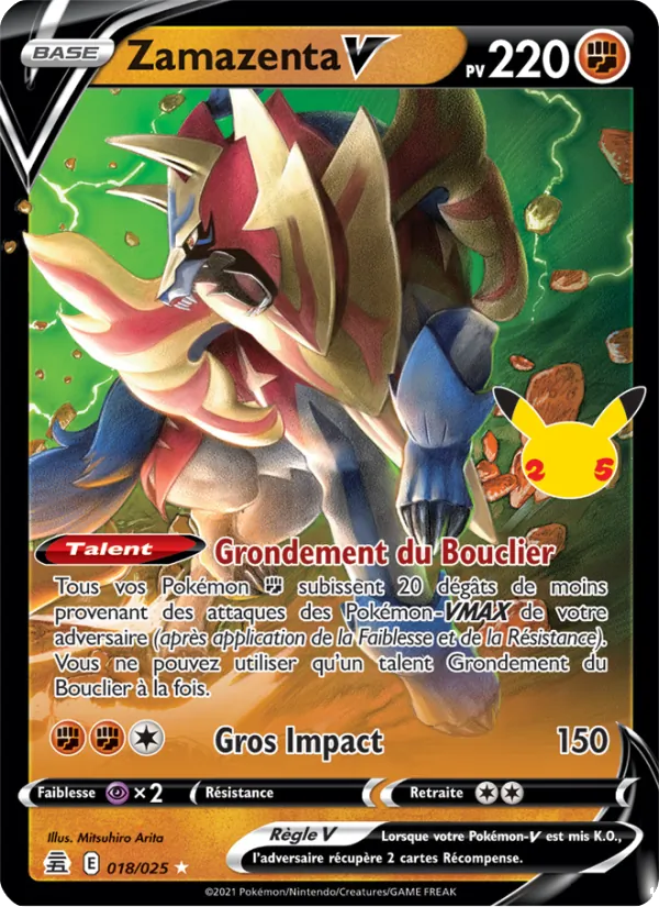 Zamazenta V 18/25