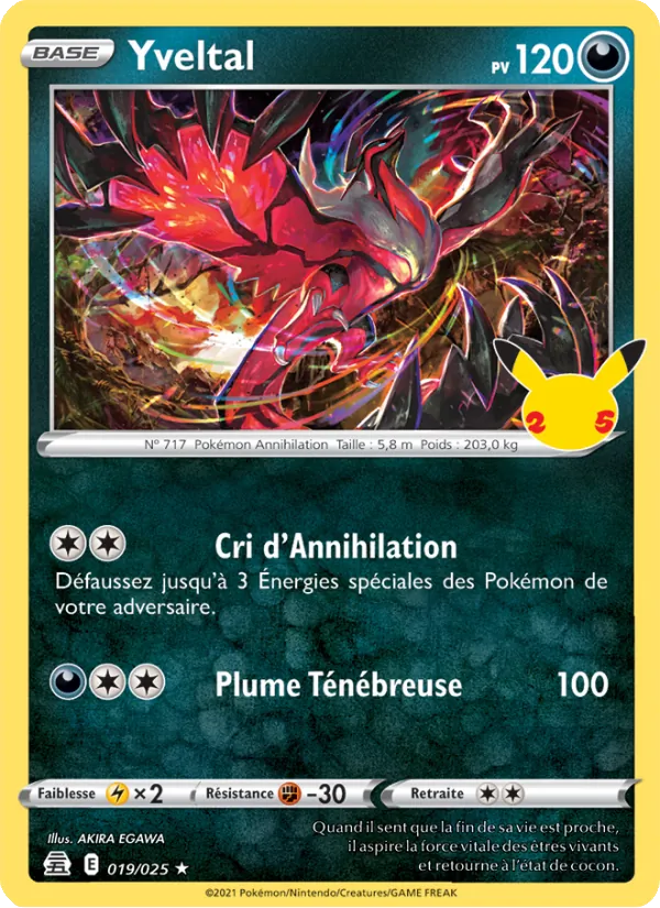 Yveltal 19/25