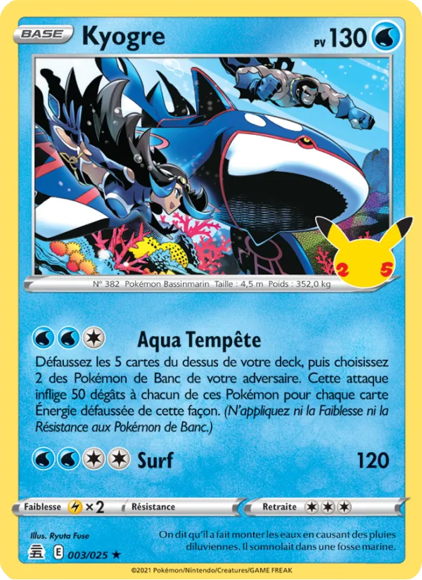 Kyogre 3/25