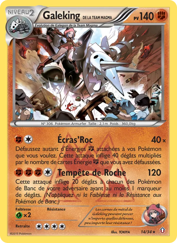Galeking de la Team Magma 14/34