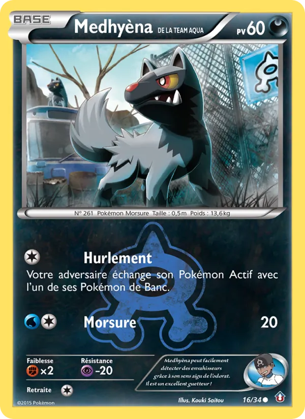 Medhyèna de la Team Aqua 16/34