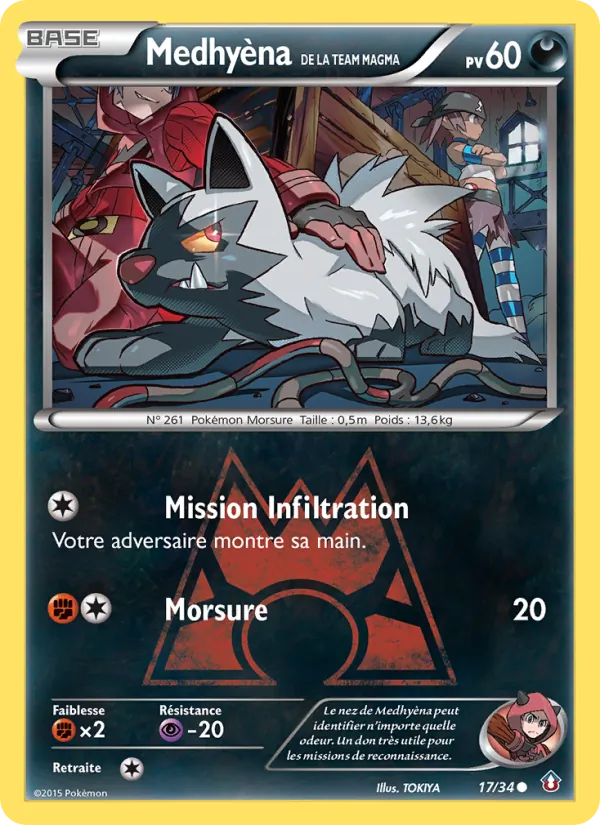 Medhyèna de la Team Magma 17/34