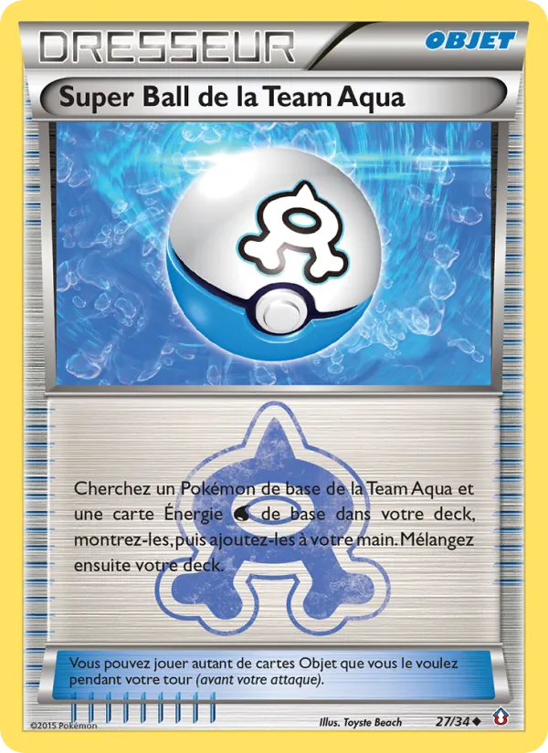 Super Ball de la Team Aqua 27/34