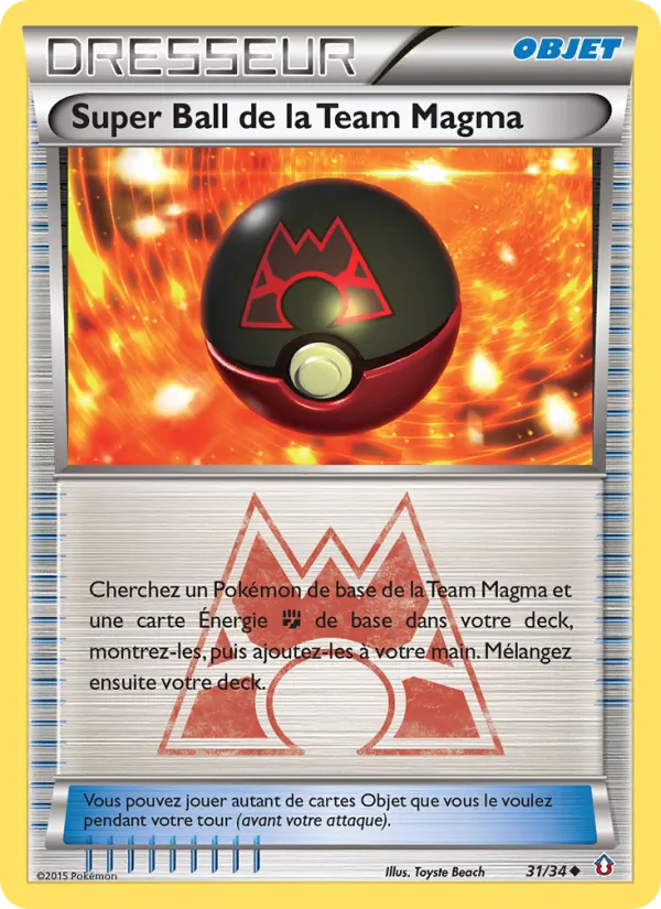 Super Ball de la Team Magma 31/34