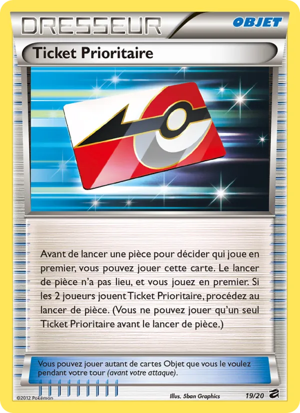 Ticket Prioritaire 19/20