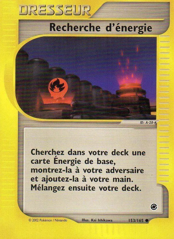 Recherche d'énergie 153/165