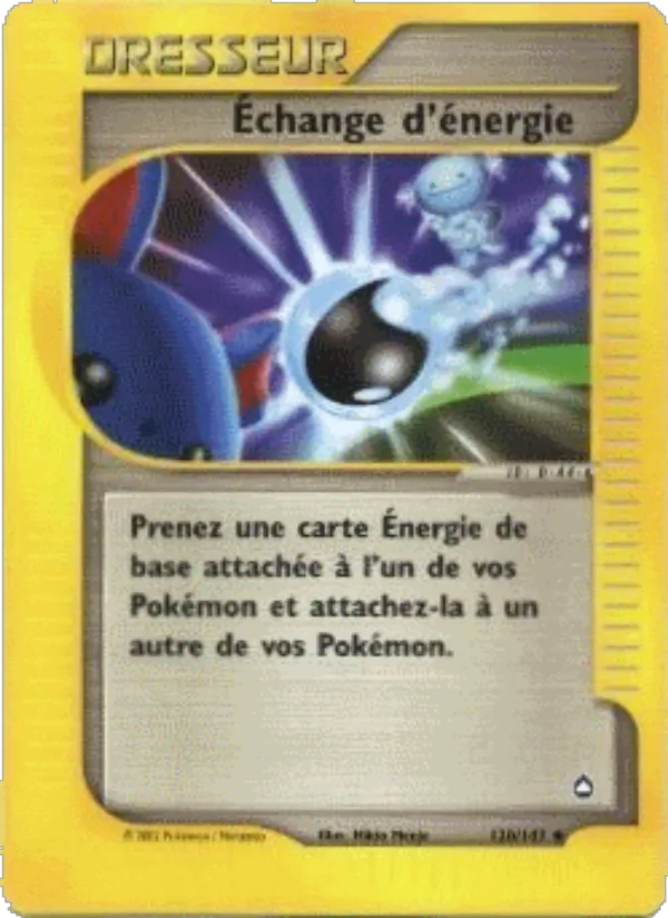 Échange d'énergie 120/147