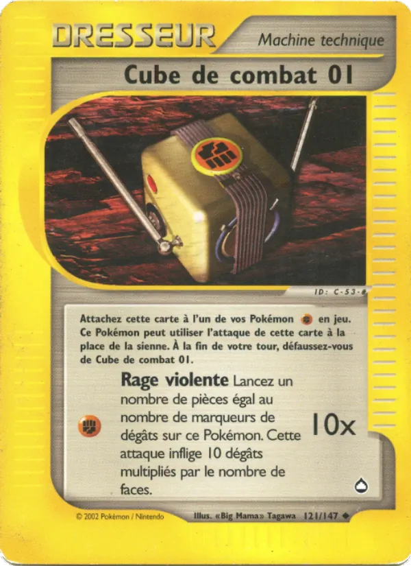 Cube de combat 01 121/147