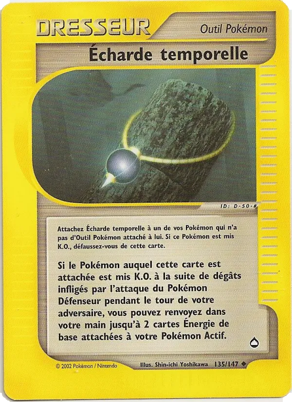 Écharde temporelle 135/147