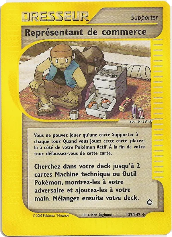 Représentant de commerce 137/147