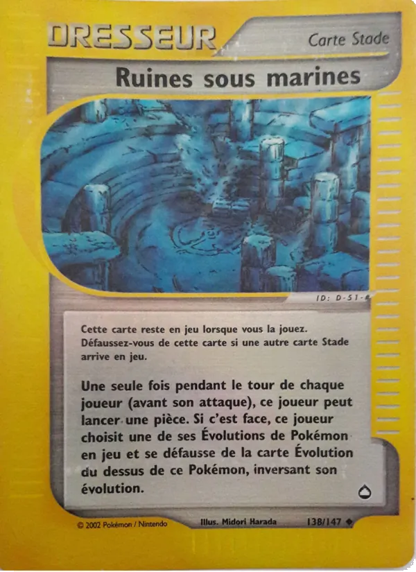 Ruines sous marines 138/147