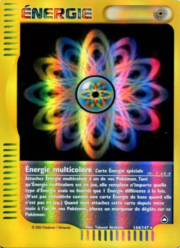 Énergie multicolore 144/147