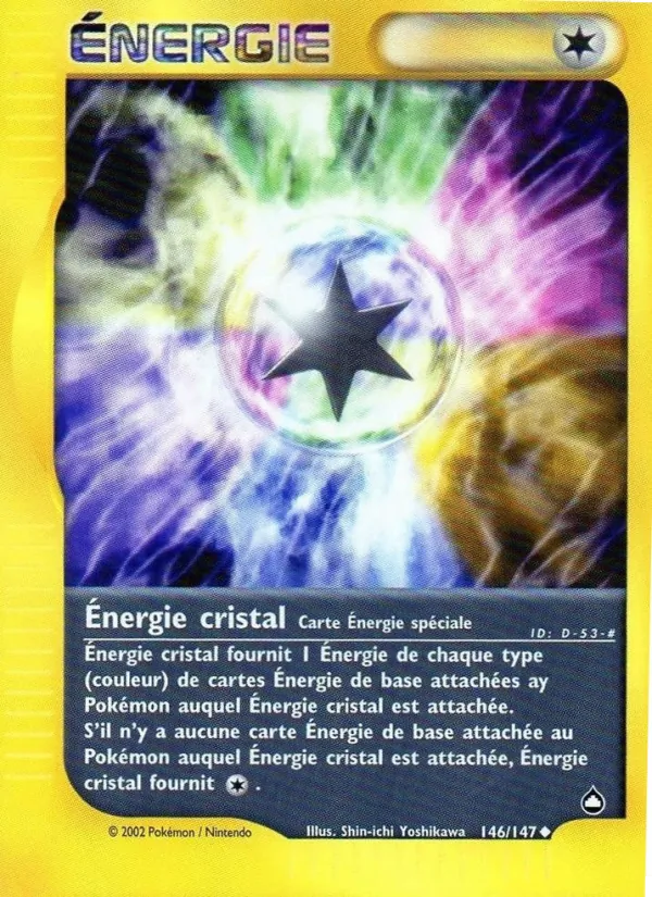 Énergie cristal 146/147