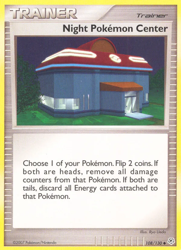 Centre Pokémon de Nuit 108/130