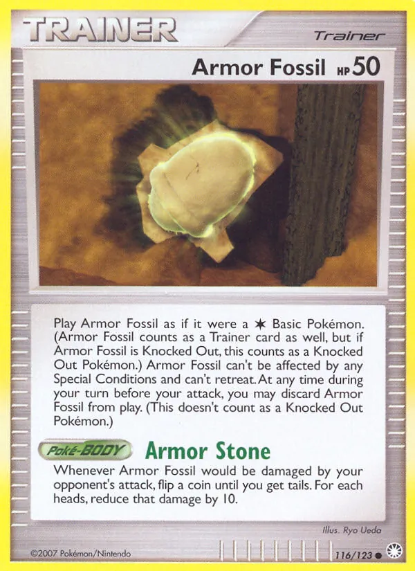 Fossile armure 116/123