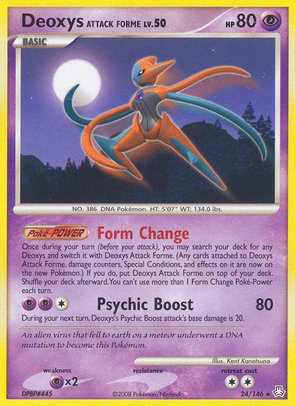 Deoxys Forme Attaque 24/146