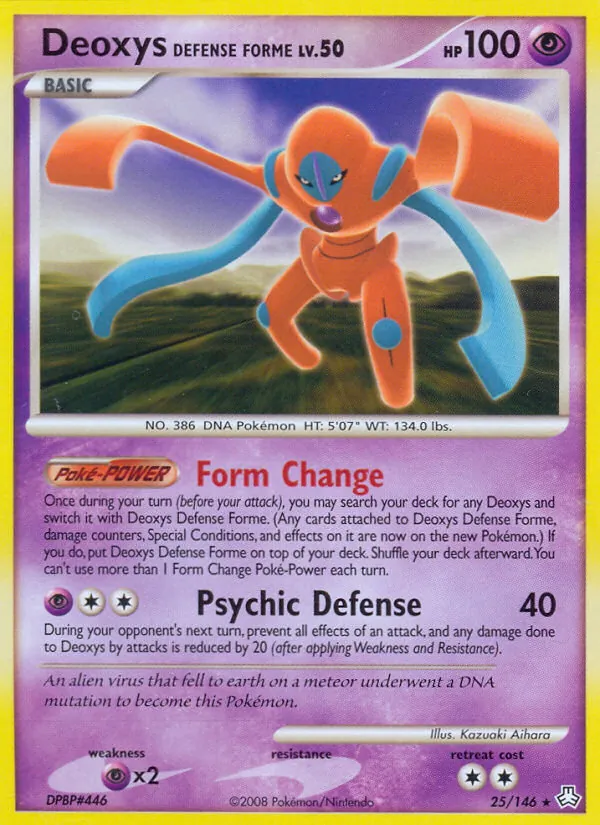 Deoxys Forme Défense 25/146