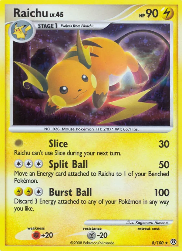 Raichu 8/100