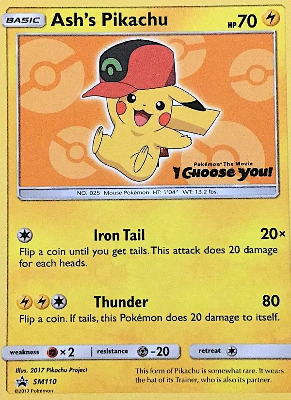 Pikachu de Sacha SM110/248