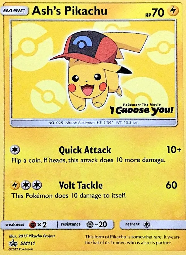 Pikachu de Sacha SM111/248