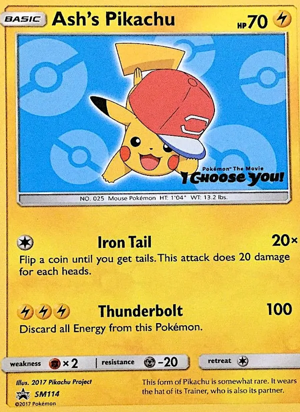 Pikachu de Sacha SM114/248