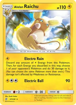 Raichu d’Alola 57