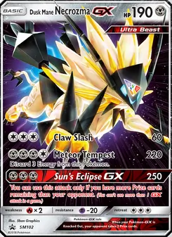 Necrozma Crinière du Couchant GX 102