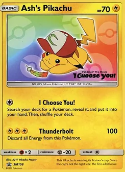 Pikachu de Sacha 108