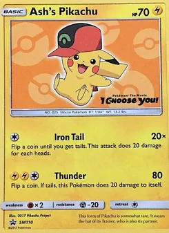 Pikachu de Sacha 110