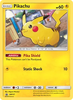 Pikachu 157