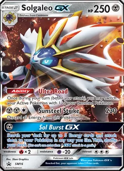 Solgaleo GX 16
