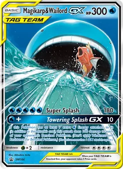 Magicarpe et Wailord GX 166